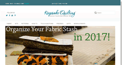 Desktop Screenshot of blog.keepsakequilting.com